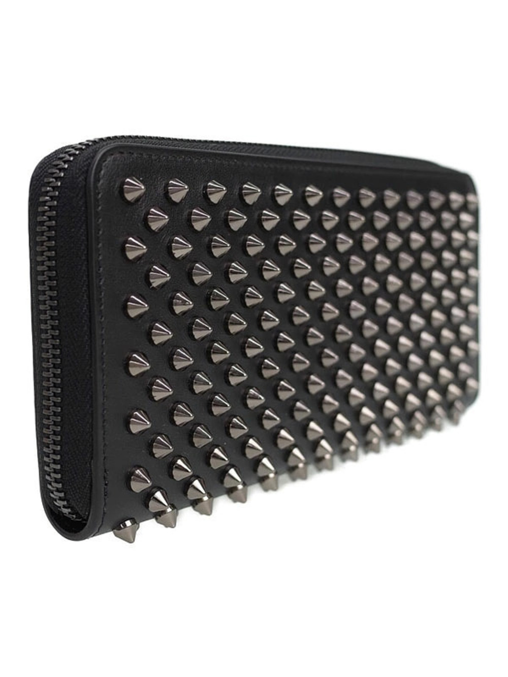 Christian Louboutin Long Wallet Panettone Round Zipper Studded